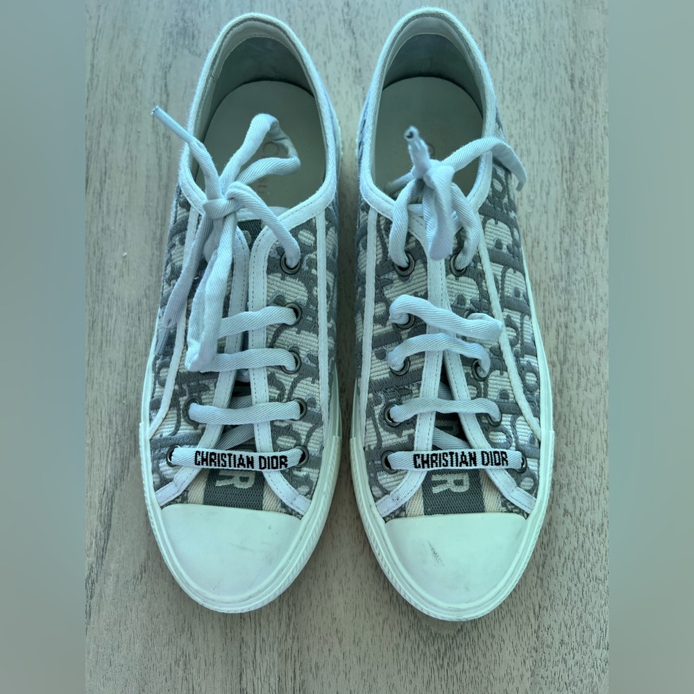 Dior sneaker, size 39, white and grey